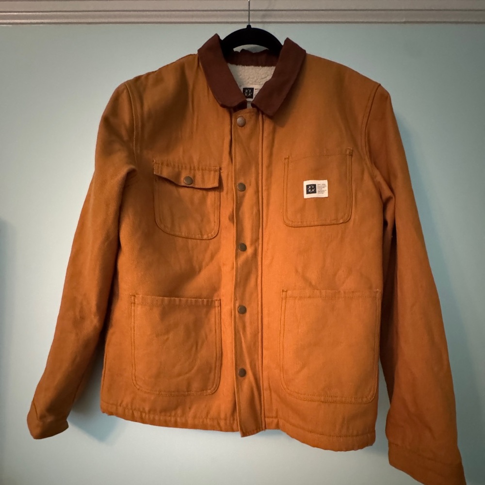 Field Coat in Saddle Color